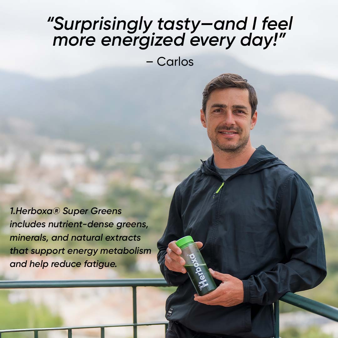 Herboxa Super Greens product review. "I was AMAZED at the difference Herboxa Super Greens made in my overall WELL-BEING"
