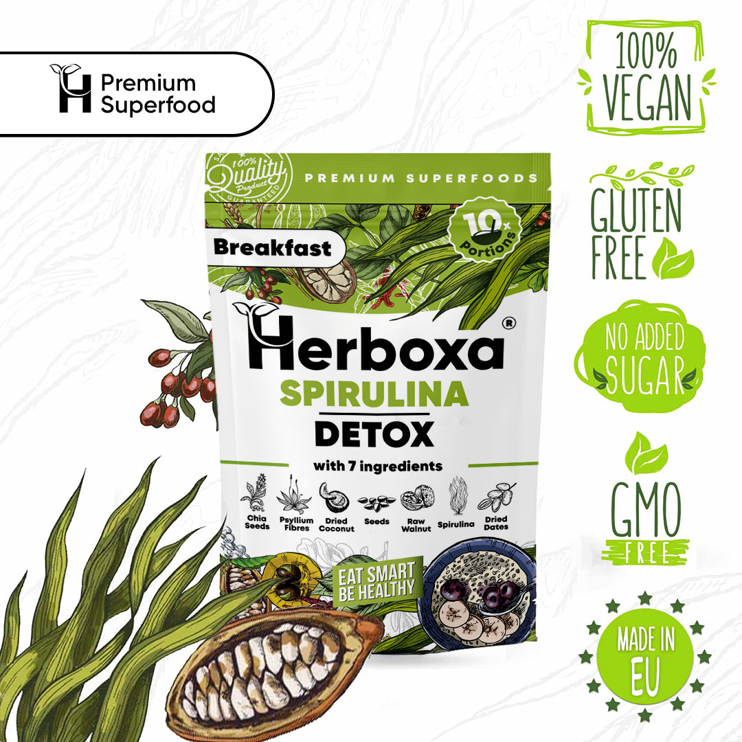 Spirulina Detox – Das gesunde „Fast Food“ Spirulina-Frühstück