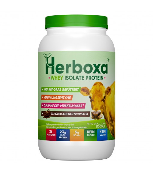 Herboxa Whey Isolate Protein 100% Grass Fed¹